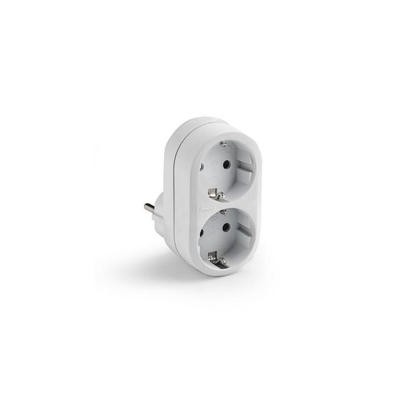 ADAPTADOR DOBRE TT 16A-250V BLANCO 1332