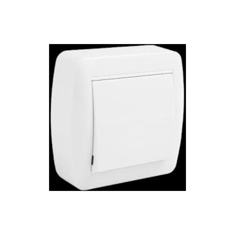 PULSADOR SUPERFICIE BLANCO 10A 250V MUR05U