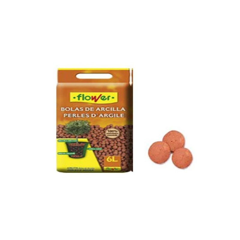 BOLAS ARCILLA 6 LT. 90205