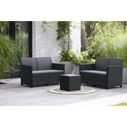 SET MARIE LOUNGE NEGRO...