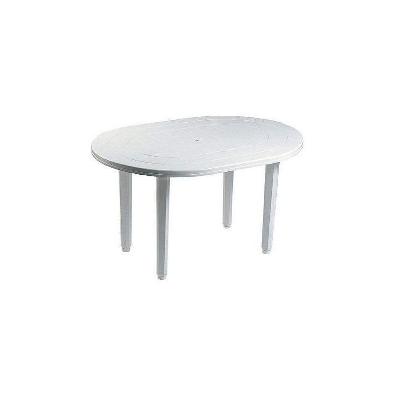 MESA JARDIN OVALADA 130X90CM. 4020