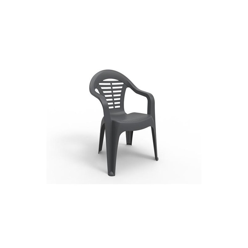 SILLA EXTERIOR MENORCA ANTRACITA 43034