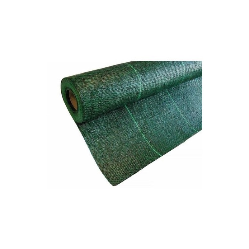 MALLA ANTIHIERBAS VERDE 100GR 1X10M. 213051
