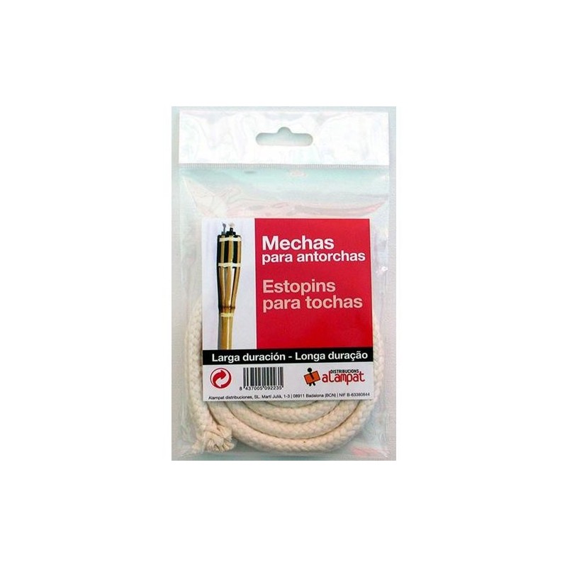 MECHA PARA ANTORCHAS 6MM.X1M. 330