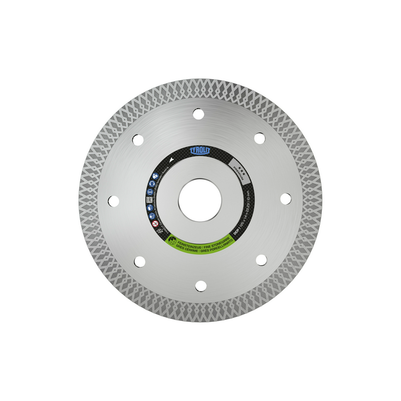 DISCO PORCELANICO 1A1R 125X1,4X22,23 DCPP1