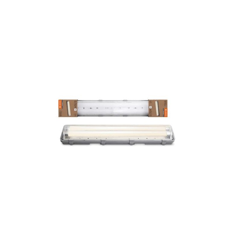 PANTALLA ESTANCA ESSENTIAL 60CM 2X7W 840