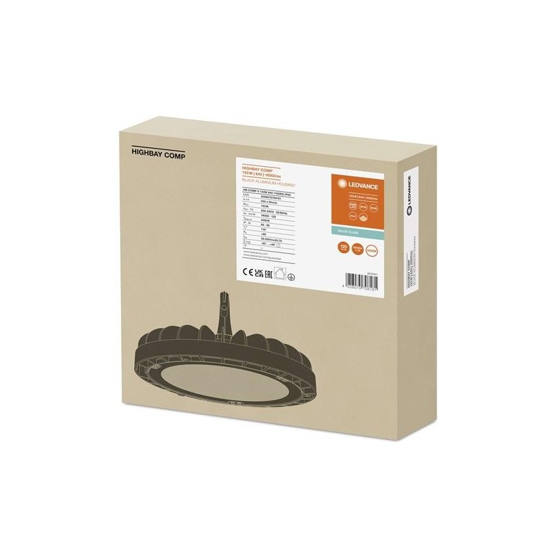 CAMPANA COMPACT 133W 4000 IP65 16000LUM