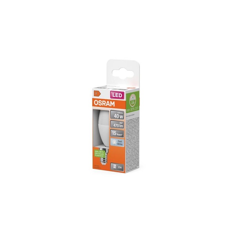 BOMBILLA LED VELA 4.9W/840 E14 NEUTRA