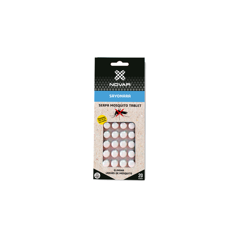 SERPA MOSQUITO TABLET 20 UNDS 4061