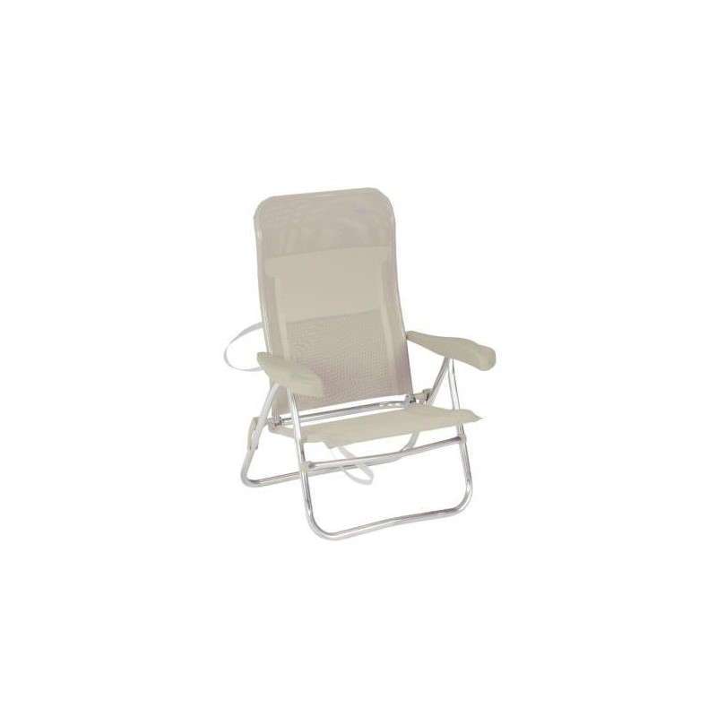 SILLA DE PLAYA AL-205-M-34 GRIS CLARO