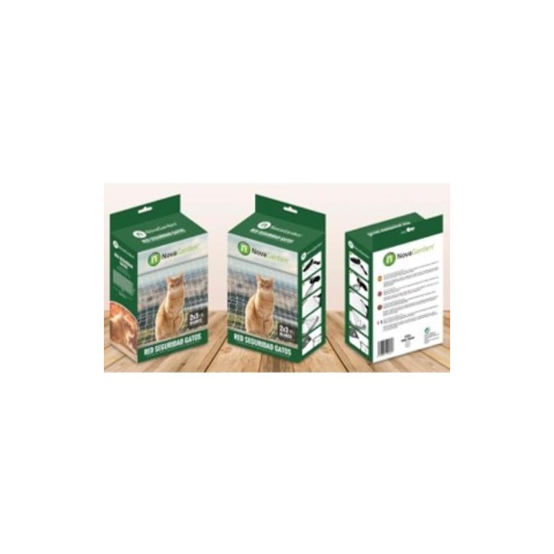 RED SEGURIDAD GATOS 3X4 M 203021