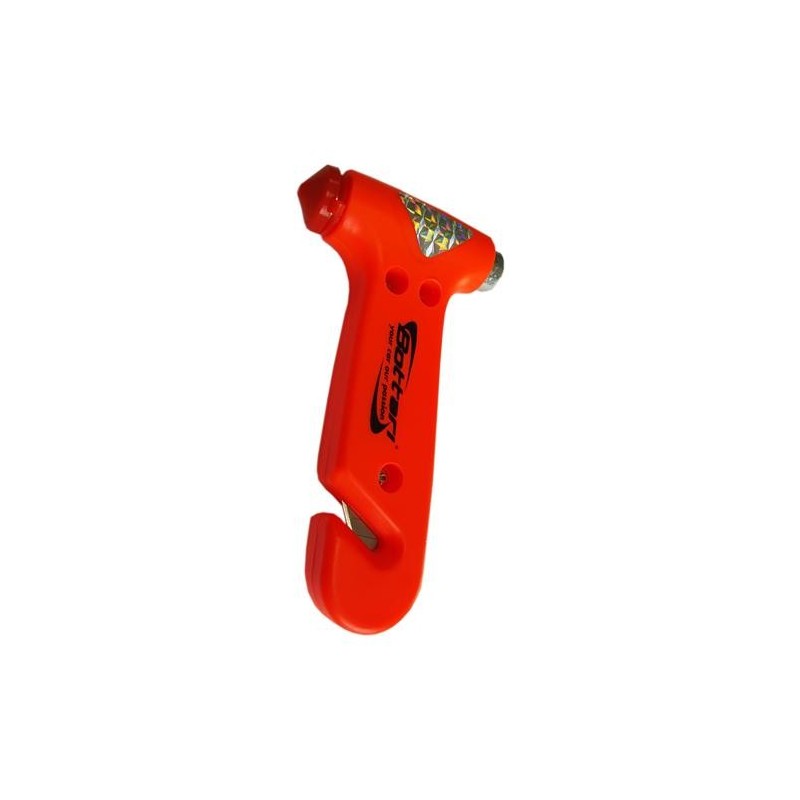 MARTILLO DE SEGURIDAD + CUTTER SUPERSAFE 28053