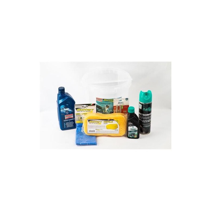 KIT LIMPIEZA COCHE PROFESIONAL CUBO 31332E