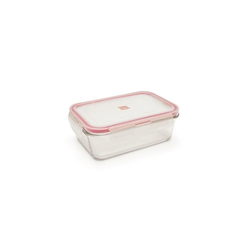 CONTENEDOR RECT.VIDRIO 840 ML. 8602-V