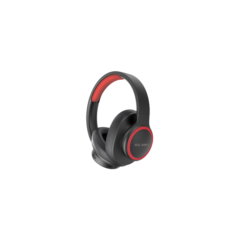 AURICULAR ELBE DIADEMA BLUETOOTH NEGRO/ROJO