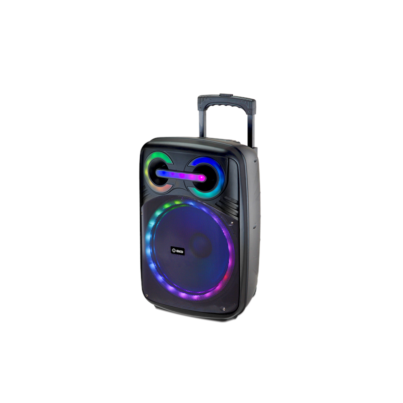 ALTAVOZ CARRO 80W C/LUZ Y MICROFONO PDT-1523