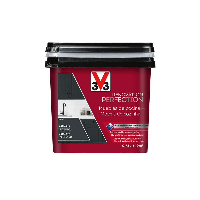 PINTURA RENO PERFECTION COCINAS 2L ANTRACITA
