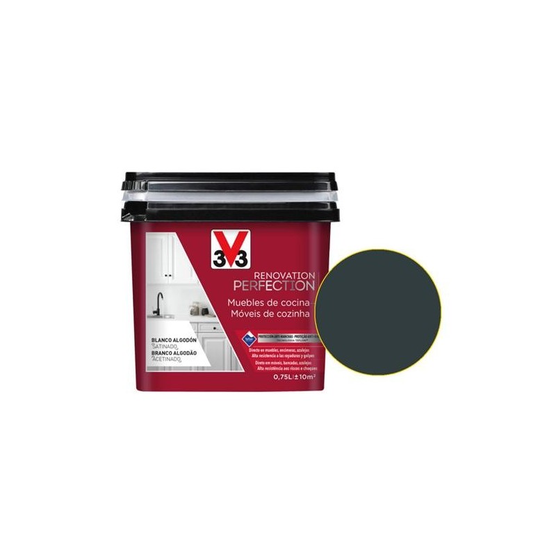 PINTURA RENO PERFECTION COCINAS 2L NEGRO CUARZO