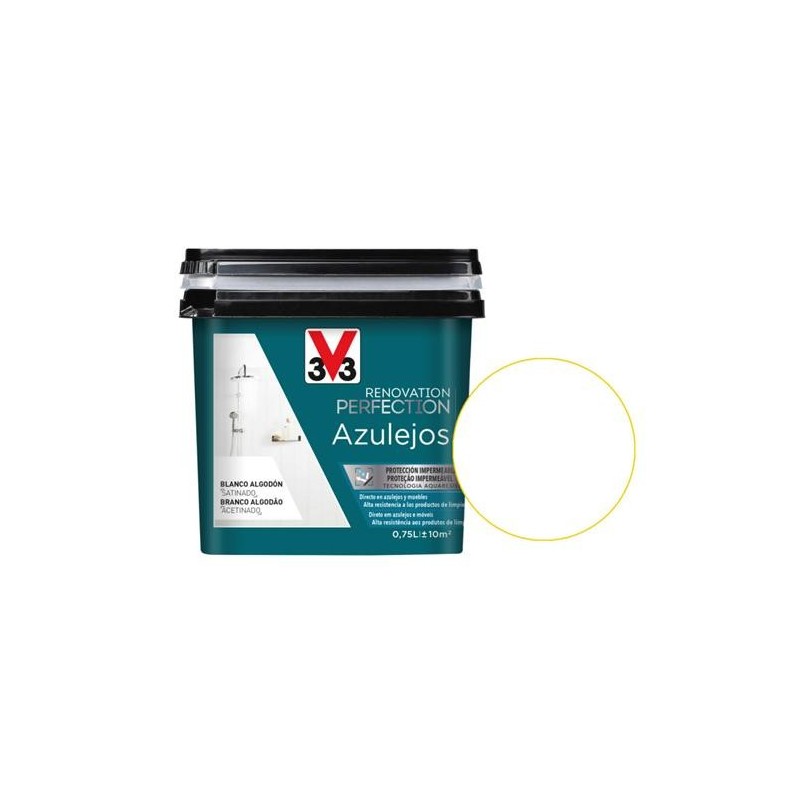 PINTURA RENO PERFECTION AZULEJOS 750ML BLANCO LINO