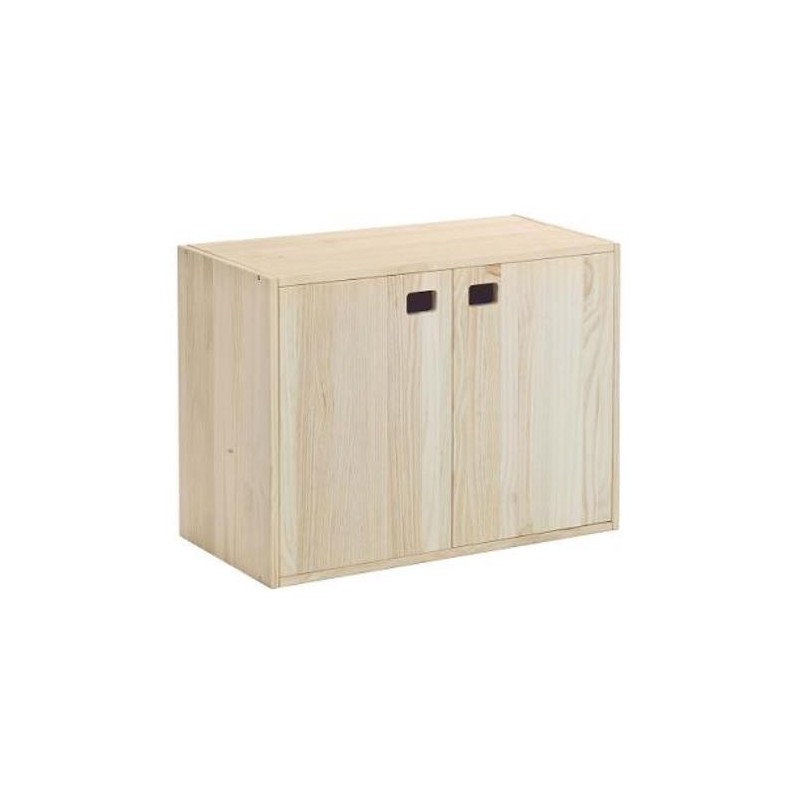 ARMARIO PINO 2 PUERTAS 3 BALDAS DINAMIC DM2HOR.99