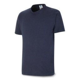 CAMISETA ALGODON AZUL T.S...
