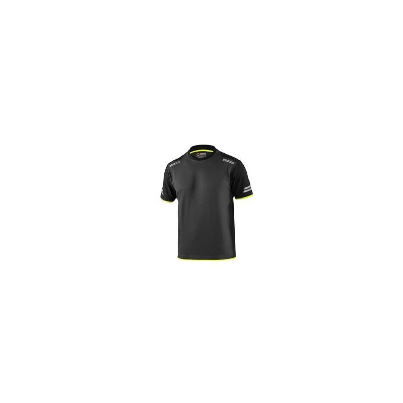 CAMISETA TUCSON M/CORTA GRIS AMARILLO T-3XL