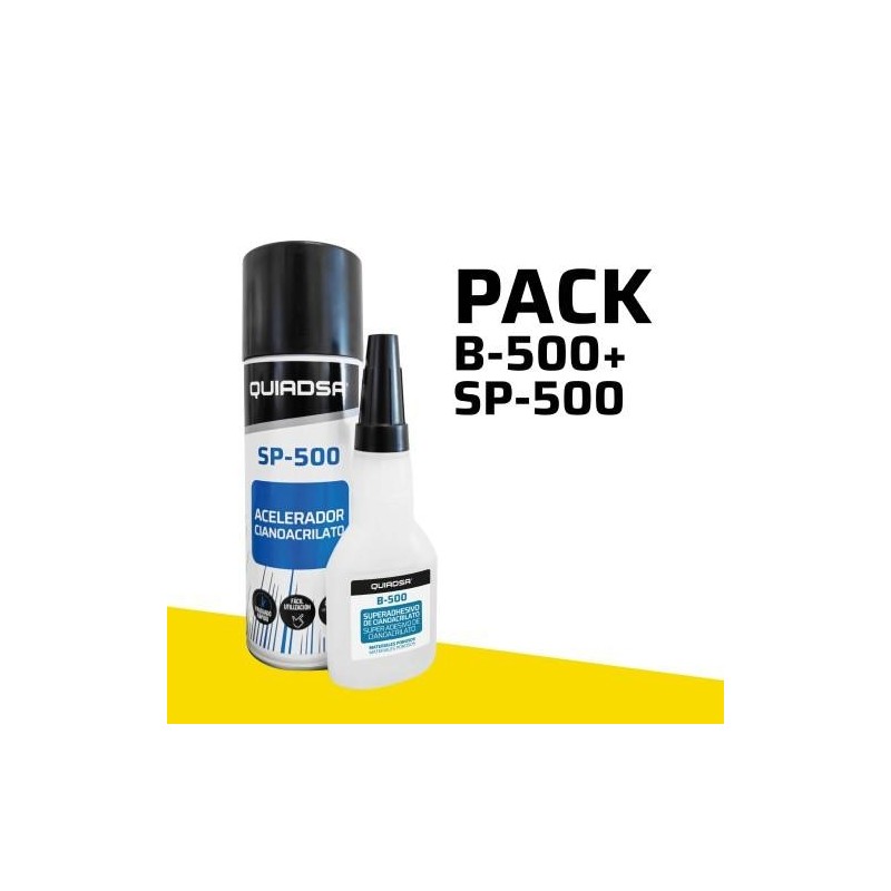 ADHESIVO CIANOCRILATO PACK CIANO B-500 + SP-500