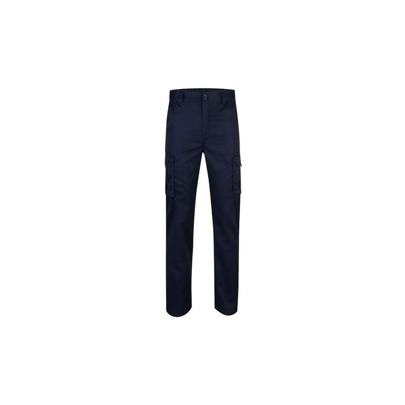 PANTALON STRETCH COLOR AZUL NAVY TALLA 38 103002