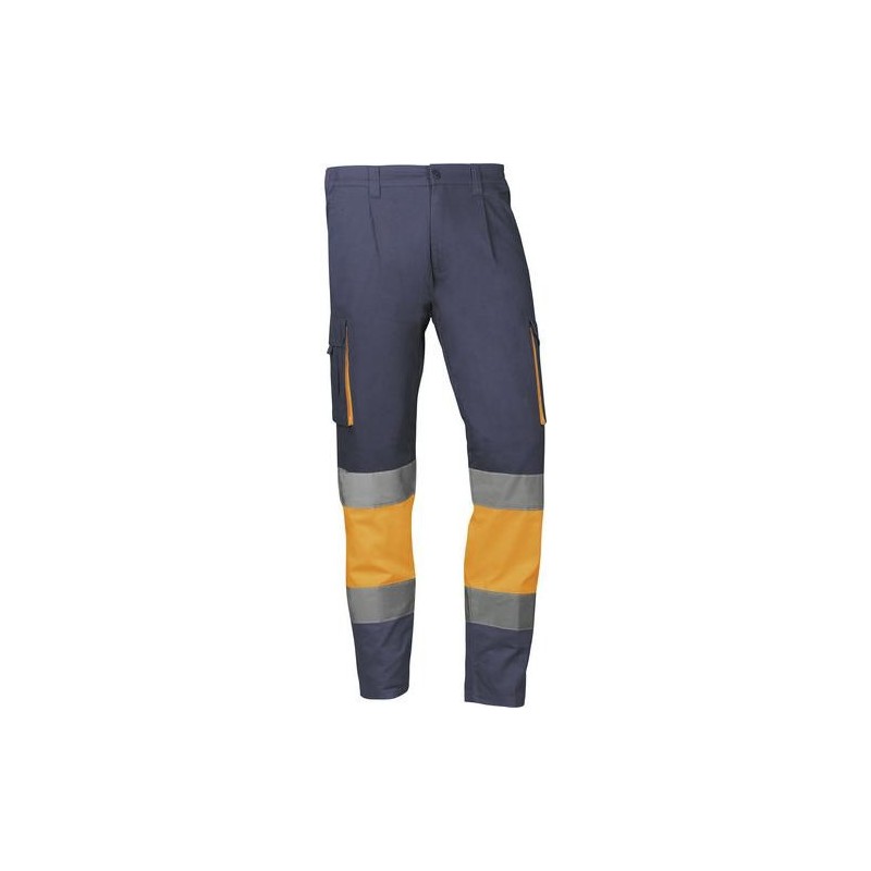 PANTALON ALTA VISIBILID MYKONOS NARANJ/MARIN T.L