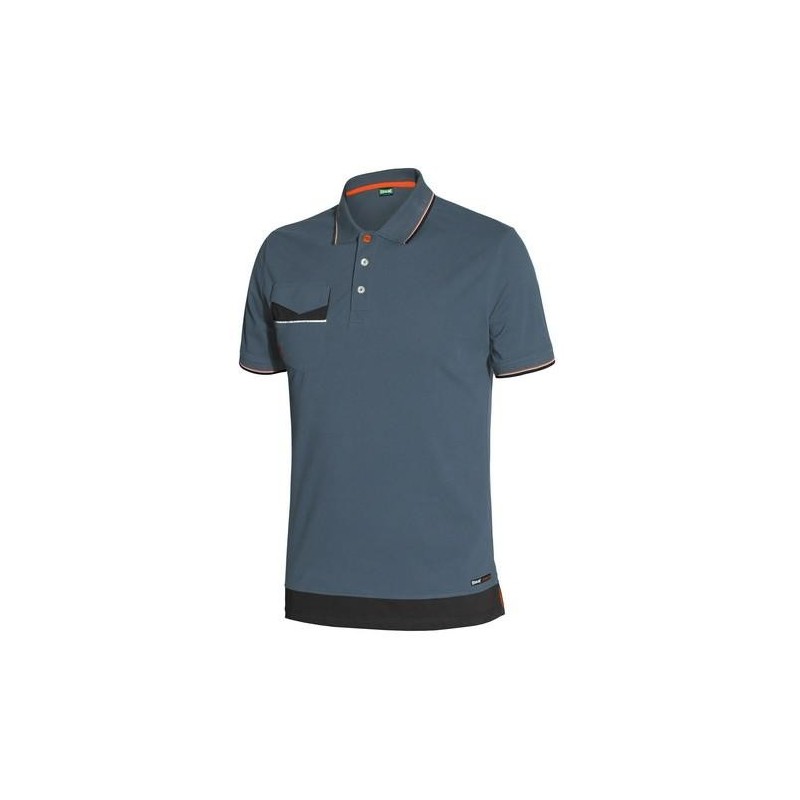 POLO BOOM AZUL/NEGRO 8815B-040 T.L