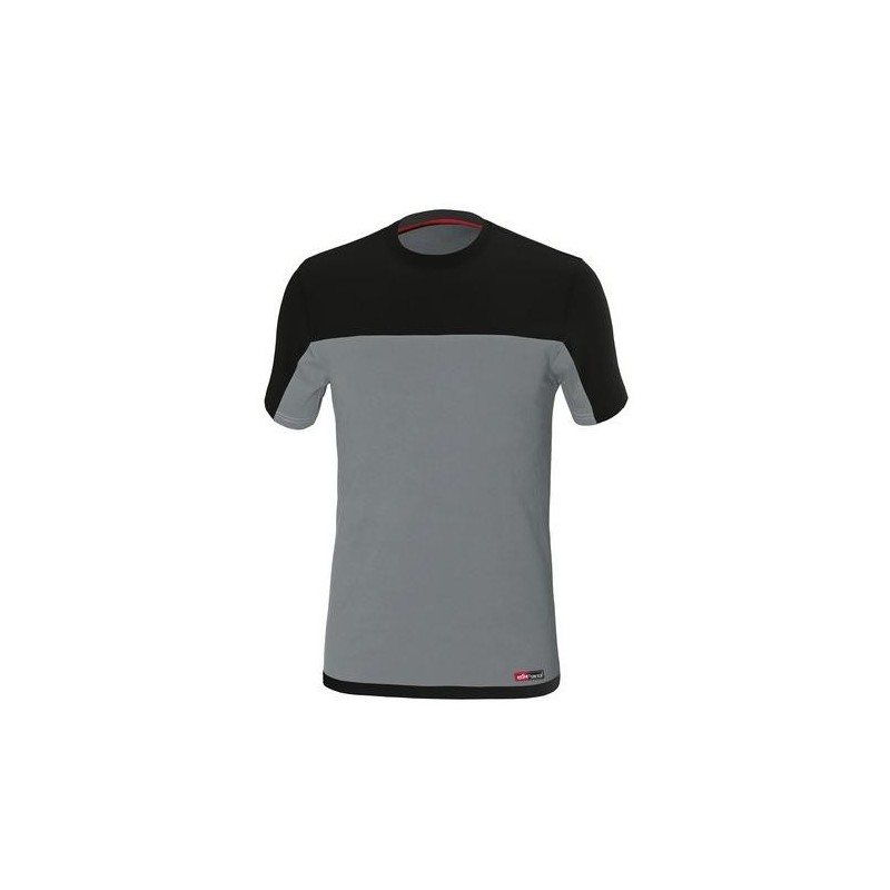 CAMISETA STRETCH GRIS/NEGRO 8772 T. 3XL