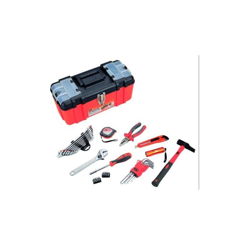 CAJA C/HERRAMIENTAS PLASTICO 33 PZAS.HR 170796