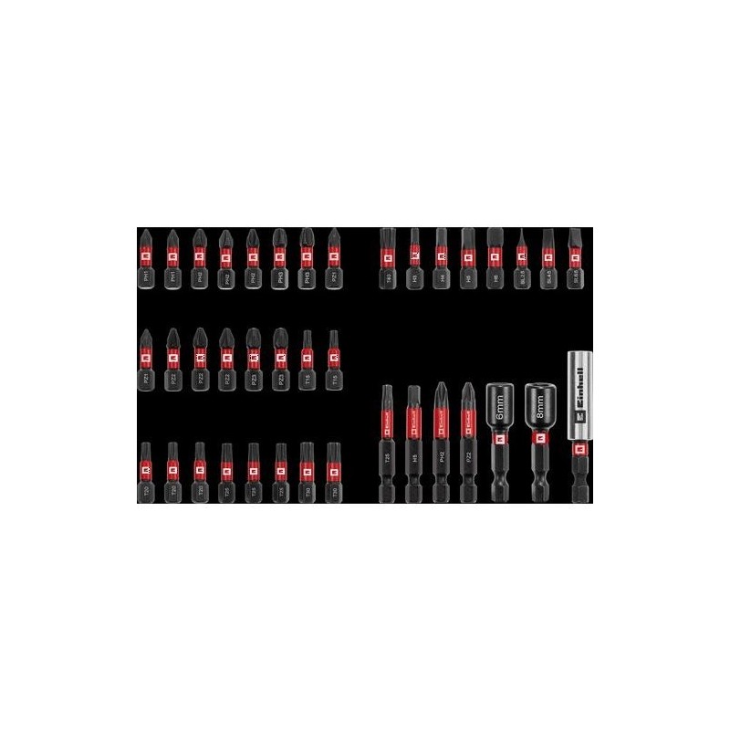 JUEGO DE 39 PUNTAS DE IMPACTO SURTIDAS 49109210