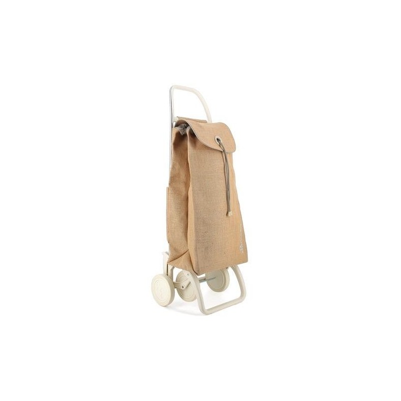 CARRO COMPRA 2/4 RUEDAS PLEGABLE YUTE 43L BLANCO