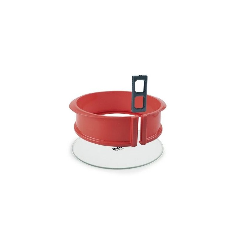 MOLDE SILIC DESMONTABLE REDONDO BASE CRISTAL 19CM