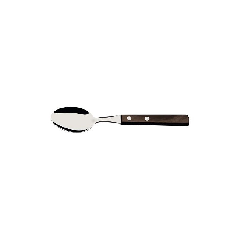 CUCHARA MESA ACERO INOX MANGO MADERA 29810171
