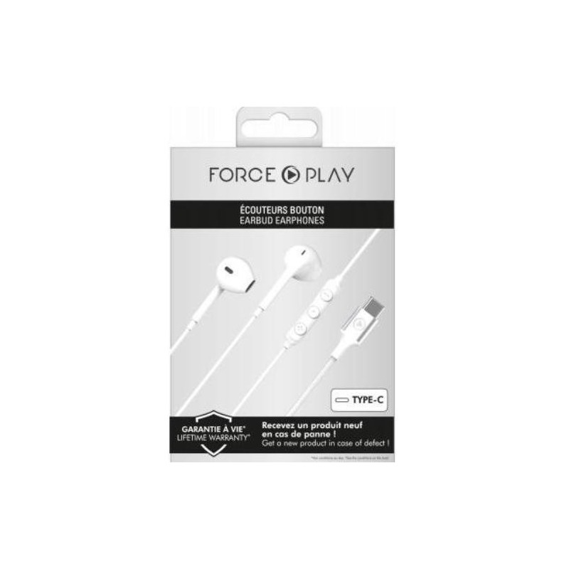 AURICULARES CON MICROFONO BLANCO F148131