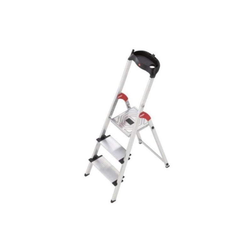 ESCALERA DOMESTICA PELDAÑOS ANCHOS 3 XXL PLASTICA