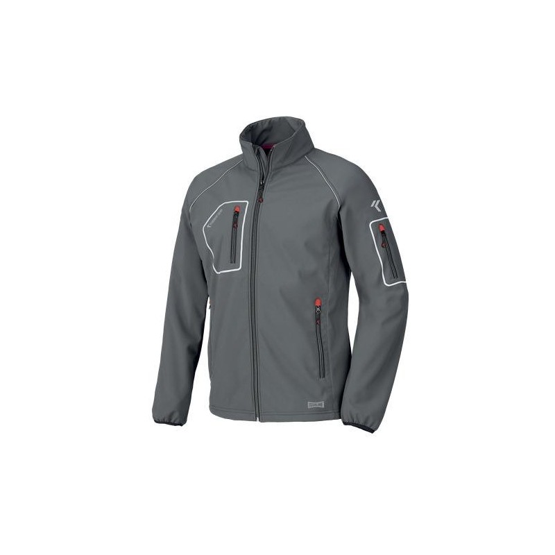 CHAQUETA JUST SOFTSHELL GRIS T.XXL 04515NB-080