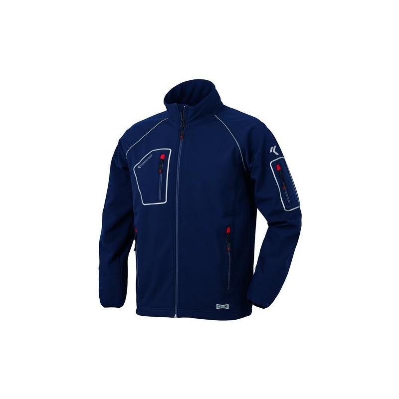 CHAQUETA JUST SOFTSHELL AZUL T.XL 04515NB-040