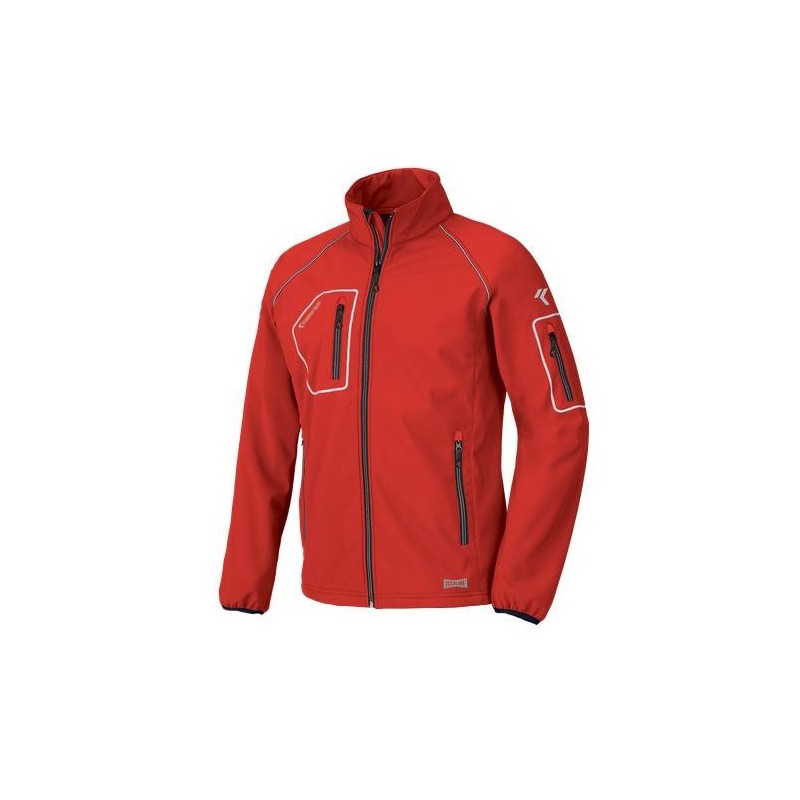 CHAQUETA JUST SOFTSHELL ROJO T.M 04515NB-070