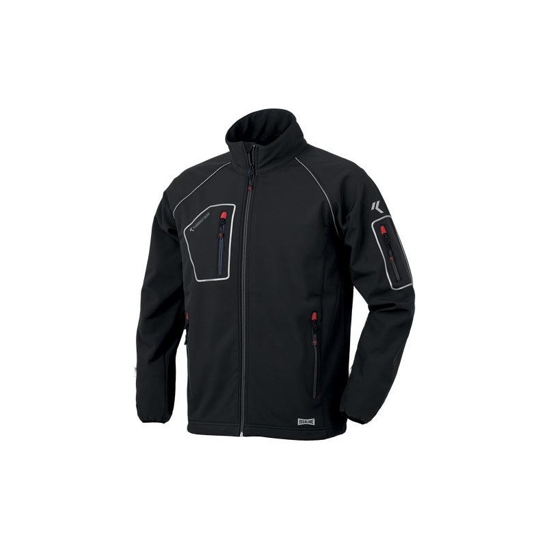 CHAQUETA JUST SOFTSHELL NEGRO T.M 04515NB-060
