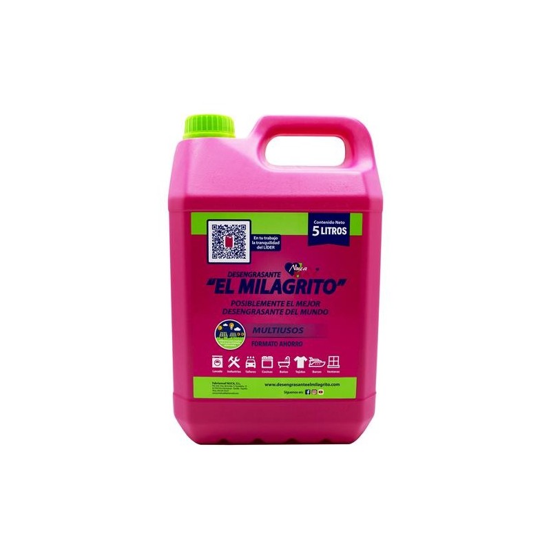 DESENGRASANTE GARRAFA EL MILAGRITO 5L