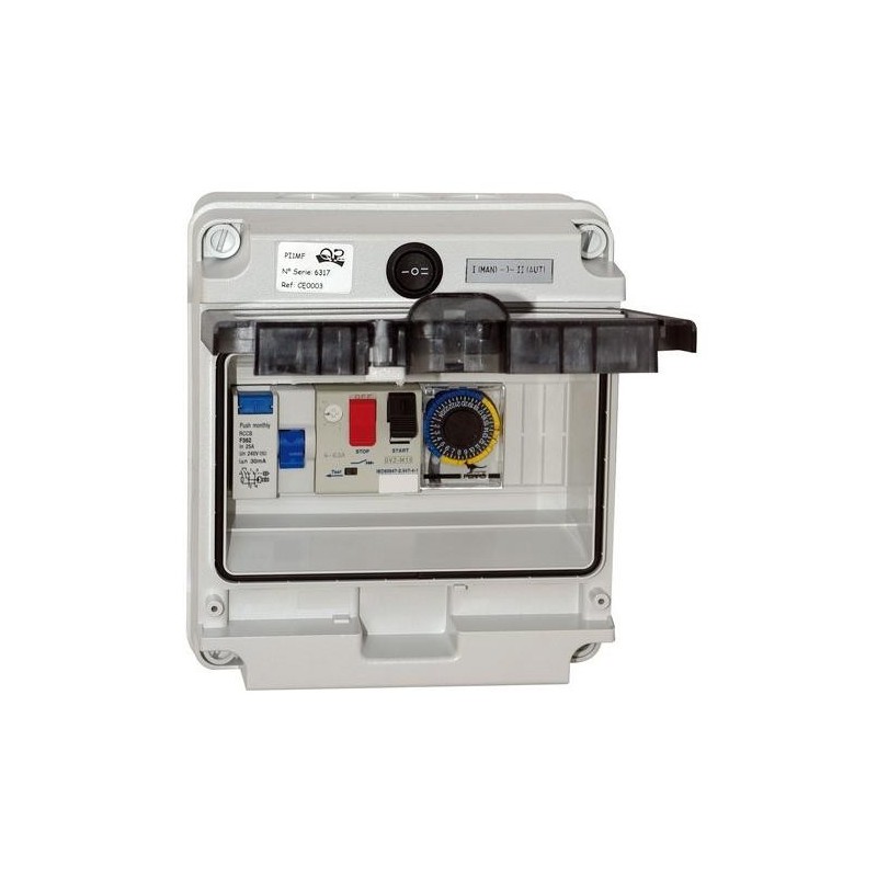 CUADRO ELECTRICO FILTRACION 0,75-1HP MONO