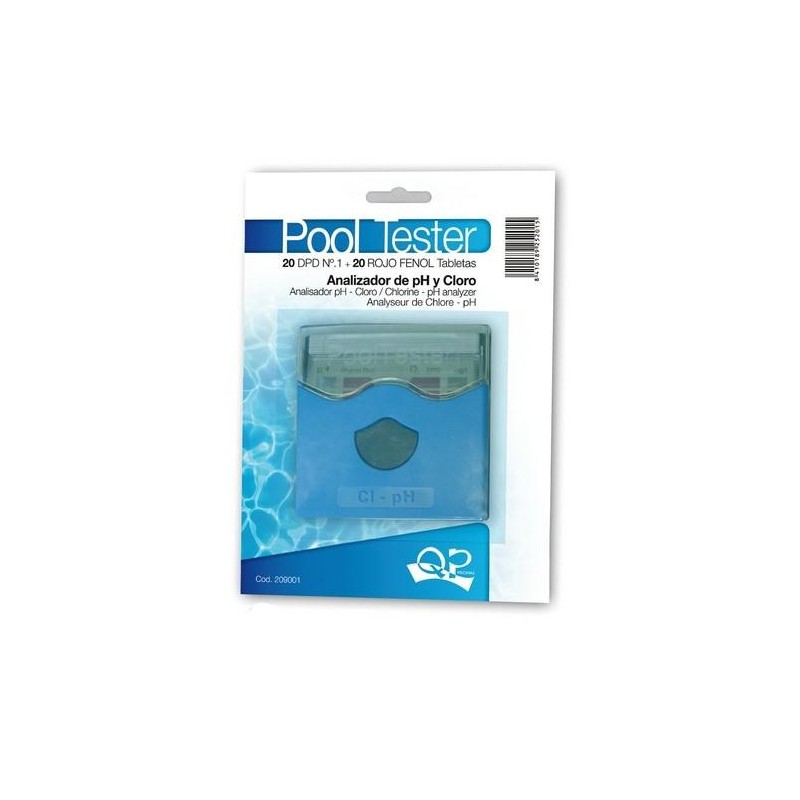 ANALIZADOR DE CLORO Y PH POOL TESTER QUIMICAMP