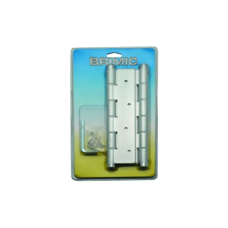 BISAGRA DOBLE ACCION F1 PLATA (BL.) 57004