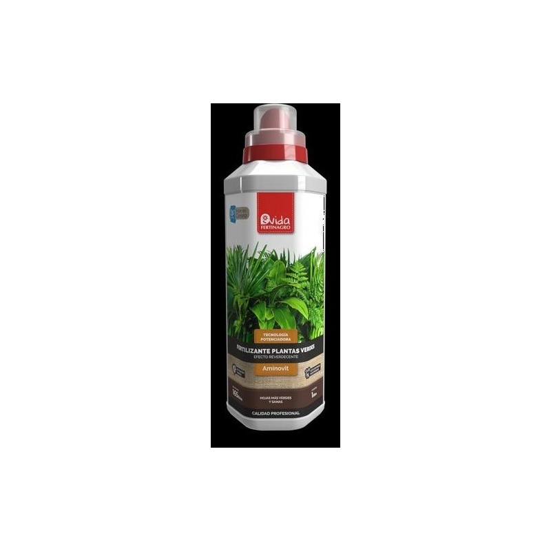 FERTILIZANTE PLANTAS VERDES 1L 9 NUTRIENTES