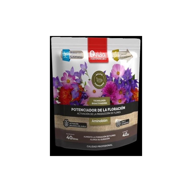 POTENCIADOR DE LA FLORACION 40GR 10 NUTRIENTES