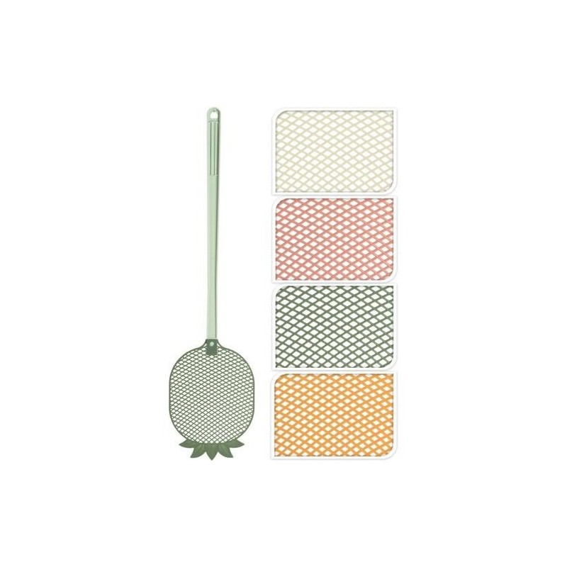 MATAMOSCAS 57CM PIÑA 4 COLORES SURTIDOS