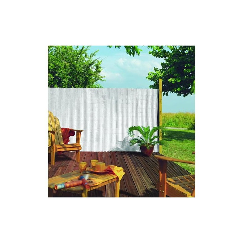 CAÑIZO MEDIA CAÑA PLASTICANE PVC 1,5X3M BLANCO